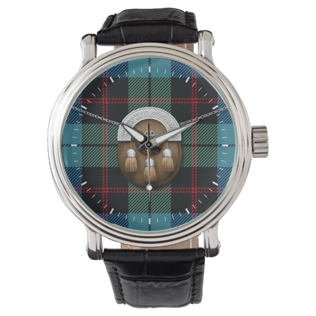 Klan Guthrie Tartan och Sporran Armbandsur (Framsida)