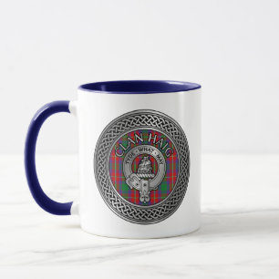 Klan Haig Vapensköld & Tartan Knot Mugg