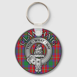 Klan Haig Vapensköld & Tartan Nyckelring
