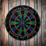 Klan Hamilton Hunting Tartan Dart Board Darttavla<br><div class="desc">Klan Hamilton traditionella jakttjurar med modernt färg. Sömlös mönster. Två anpassningsbar på yttre ring.</div>
