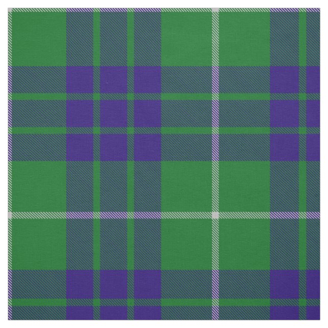 Klan Hamilton Hunting Tartan Fabric Tyg (Provkarta)
