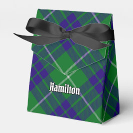 Klan Hamilton Hunting Tartan Favor Box Presentaskar