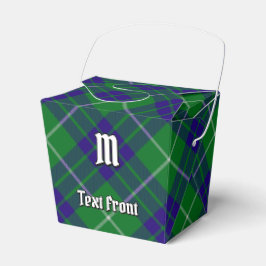 Klan Hamilton Hunting Tartan Favor Box Presentaskar