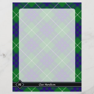 Klan Hamilton Hunting Tartan Flyer