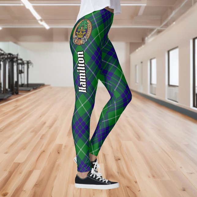 Klan Hamilton Hunting Tartan Leggings (Skapare uppladdad)
