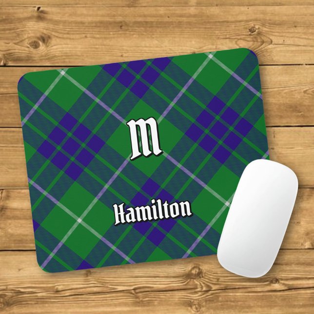 Klan Hamilton Hunting Tartan Mouse Pad Musmatta (Skapare uppladdad)