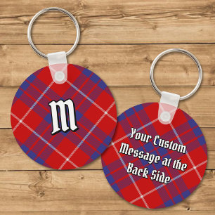 Klan Hamilton Red Tartan Keychain Nyckelring