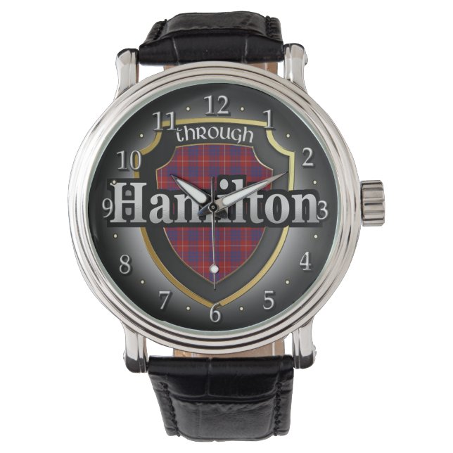 Klan Hamilton Scotland Firande Watch Armbandsur (Framsida)
