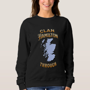 Klan Hamilton Scottish Motto Vapensköld T Shirt