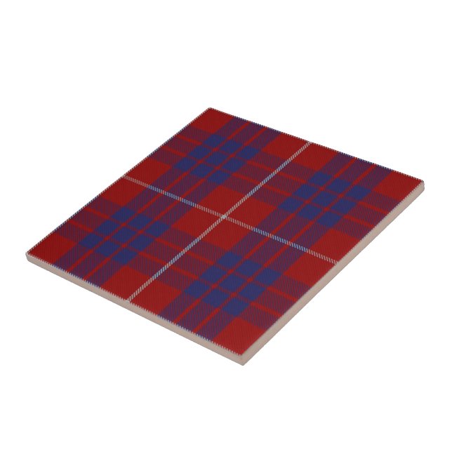 Klan Hamilton Tartan Kakelplatta (Sidan)