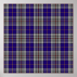 Klan Hannah Tartan - Digital Download Poster