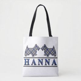 Klan Hannay Hanna Scottie Hundar Tartan Play Tygkasse
