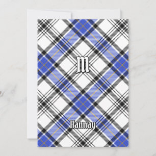 Klan Hannay Tartan Inbjudningar