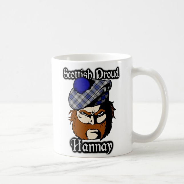 Klan Hannay Tartan Scottish Kaffemugg (Höger)