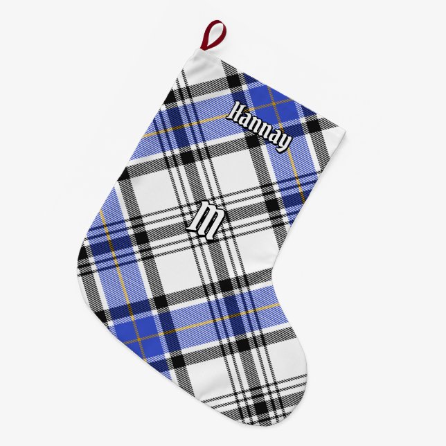 Klan Hannay Tartan Stor Julstrumpa (Framsidan (Hängande))