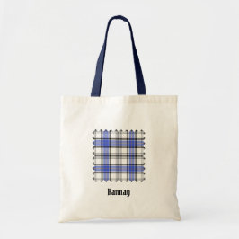 Klan Hannay Tartan Tote Bag Tygkasse