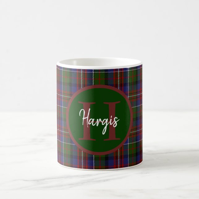 Klan Hargis Monogrammed  Kaffemugg (Center)