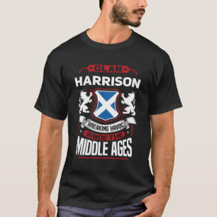 Klan Harrison Scottish Surname Family Reunion Scot T Shirt