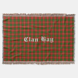 Klan Hay Tartan Throw Blanket Mysfilt