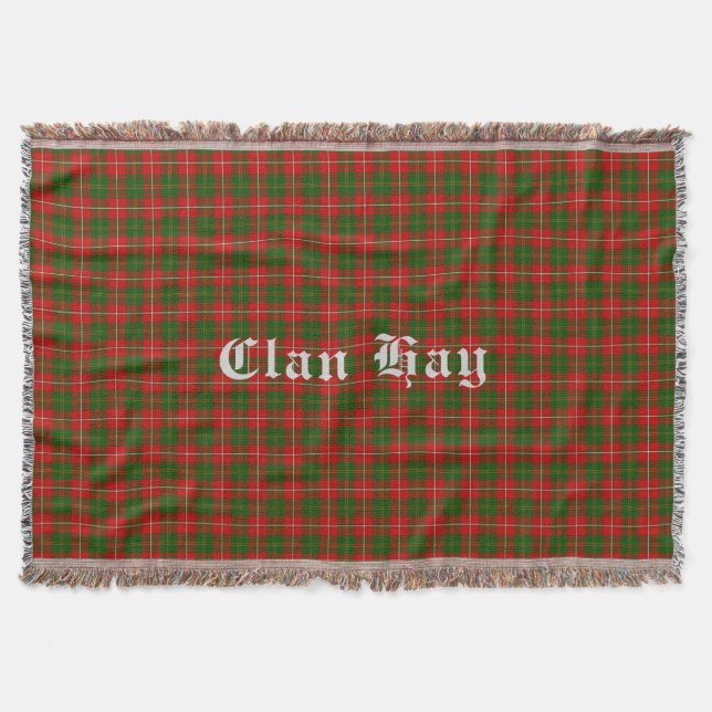 Klan Hay Tartan Throw Blanket Mysfilt (Framsidan)