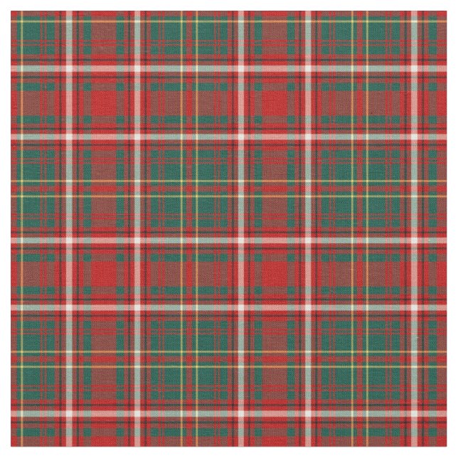 Klan Hay Tartan Tyg (Närbild)