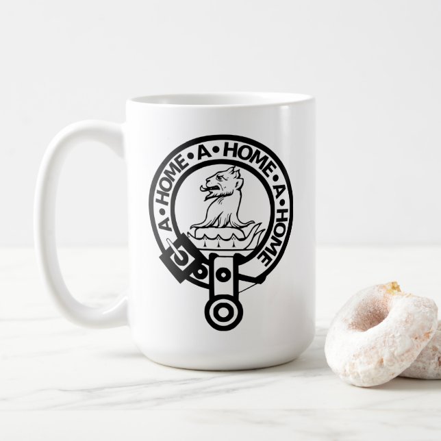 Klan hemma-mugg kaffemugg (Med munk)