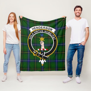 Klan Henderson Modern Tartan Play Fleecefilt