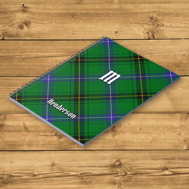 Klan Henderson Tartan Anteckningsbok (Skapare uppladdad)
