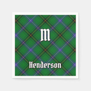 Klan Henderson Tartan Pappersservett