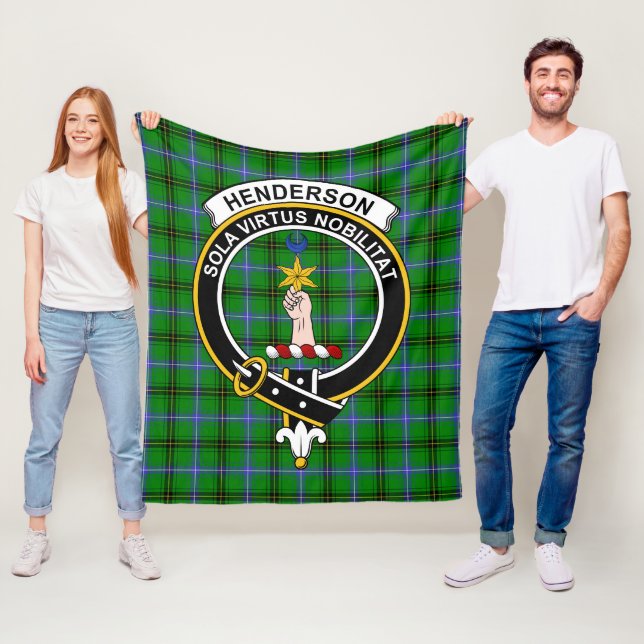 Klan Henderson Tartan Play Fleecefilt (På plats)