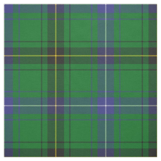 Klan Henderson Tartan Tyg (Provkarta)
