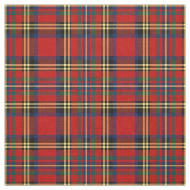 Klan Hepburn Tartan Tyg (Provkarta)