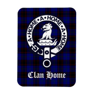 Klan Home Vapensköld Badge och Tartan Magnet