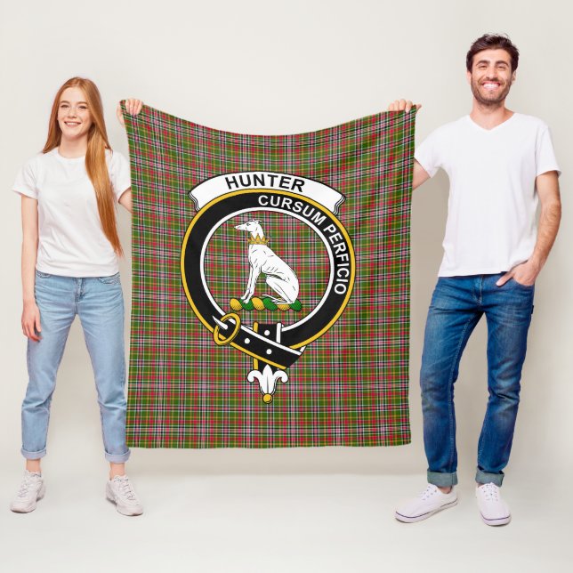 Klan Hunter 1819 Tartan Play Fleecefilt (På plats)