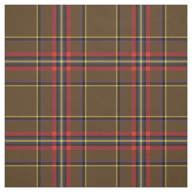 Klan Inches Tartan Tyg (Provkarta)