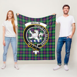 Klan Inglis Tartan Play Fleecefilt