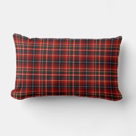Klan Innes Red, Black och Gult Tartan Lumbarkudde