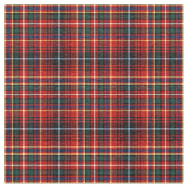 Klan Innes Tartan Tyg (Närbild)