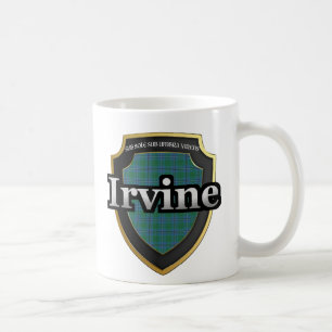 Klan Irvine Scottish Dynasty Tartan Mugg Kopp