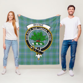 Klan Irvine Tartan Play Fleecefilt