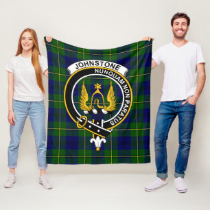 Klan Johnston Modern Tartan Play Fleecefilt