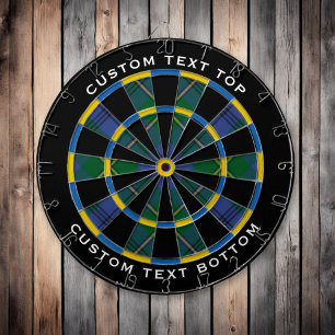 Klan Johnston Tartan Dart Board Darttavla