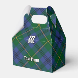 Klan Johnston Tartan Favor Box Presentaskar