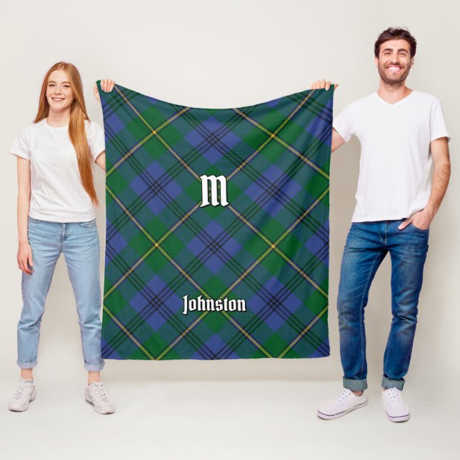 Klan Johnston Tartan Fleece Blanket (På plats)