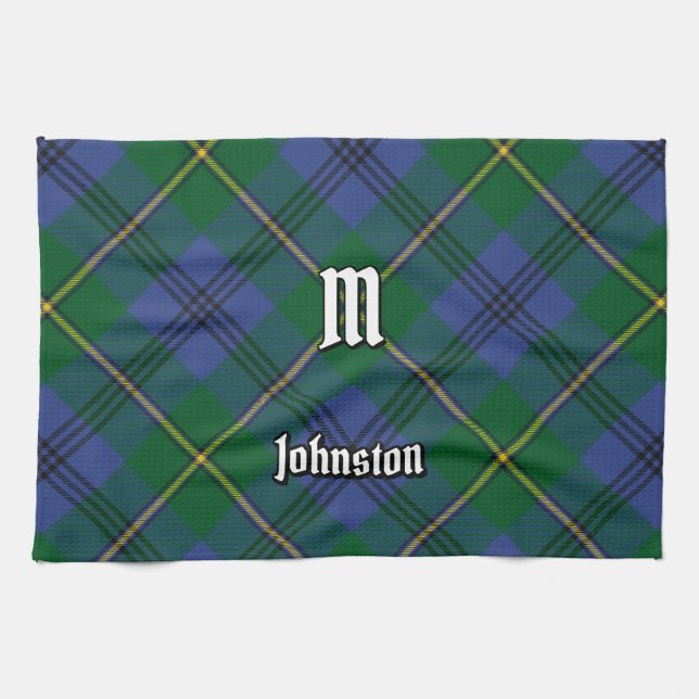 Klan Johnston Tartan Kitchen Towel Kökshandduk (Horisontell)