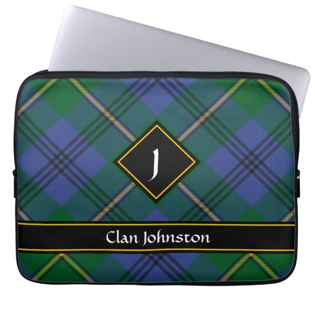 Klan Johnston Tartan Laptop sleeve (Framsidan)