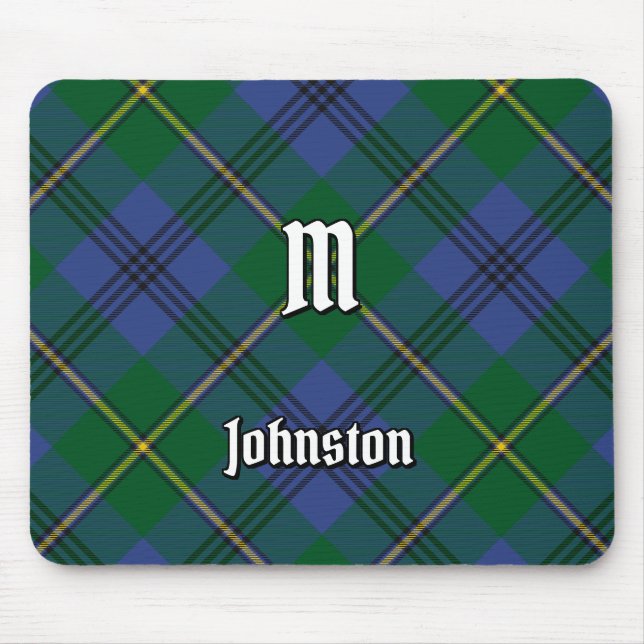 Klan Johnston Tartan Mouse Pad Musmatta (Framsidan)