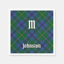 Klan Johnston Tartan Napkins
