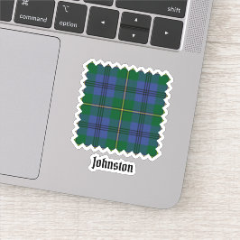 Klan Johnston Tartan Sticker Klistermärken