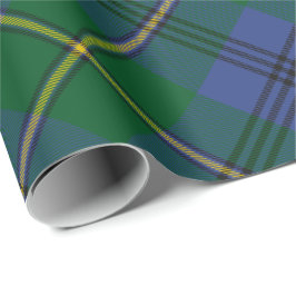 Klan Johnston Tartan Wrapping Papper Presentpapper